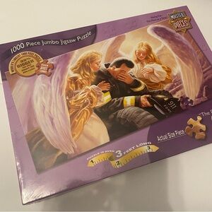 New MasterPieces 1000 Pc Jigsaw Puzzle 9/11 FDNY “The Day The Angels Cried”